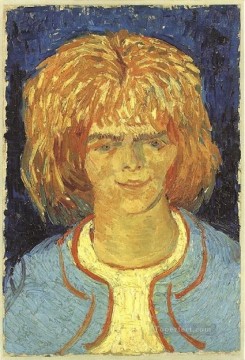 Vincent Van Gogh Painting - Girl with Ruffled Hair Vincent van Gogh